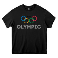 Olympic Rings Heavy Core Tee | Teevron
