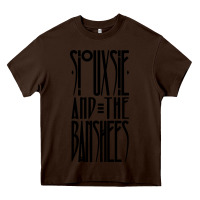 Chocolate Brown siouxsie and the banshees Heavy Core Tee - artisFamous