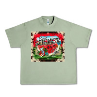Oil Green summer vibes Urban Heavy Tee - CowhideDigitalArt