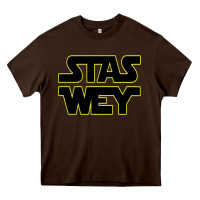 Chocolate Brown Stas Wey Heavy Core Tee - artisFamous