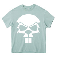 Arona crazy beaver skull Heavy Core Tee - artisFamous