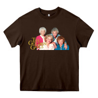 Chocolate Brown The Golden Girls Heavy Core Tee - artisFamous