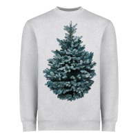 Heather Grey Colorado Blue Spruce Heavyweight Sweatshirt - RanaPortraitStore