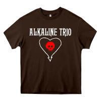 Chocolate Brown alkaline music Heavy Core Tee - artisFamous