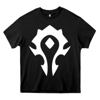 Black horde symbol Heavy Core Tee - artisFamous
