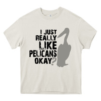 Cream i just really like pelicans okay Heavy Core Tee - artisFamous