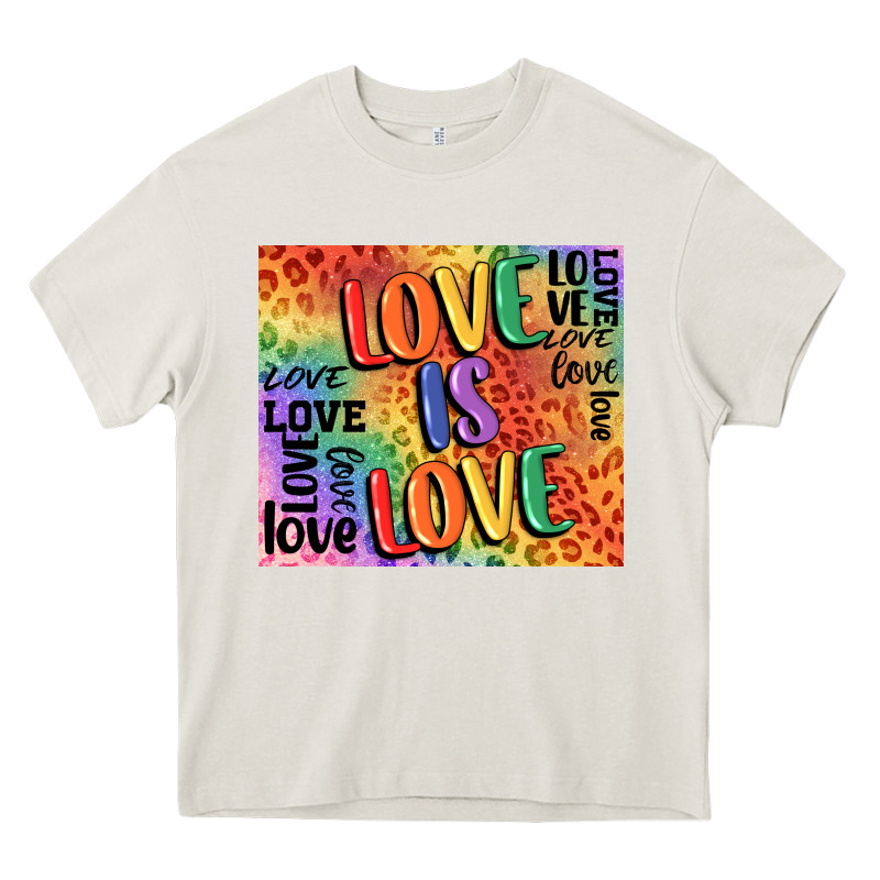 Pride Love Is Love Heavy Core Tee by FaDigitalArtStudio | Teevron