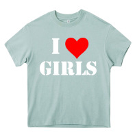 Arona i love girls Heavy Core Tee - artisFamous