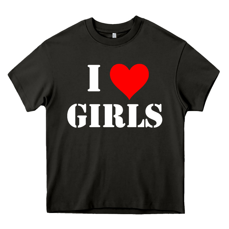 I Love Girls Heavy Core Tee by artisFamous | Teevron