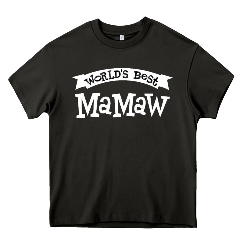 World's Best Mamaw Ever Heavy Core Tee by artisFamous | Teevron