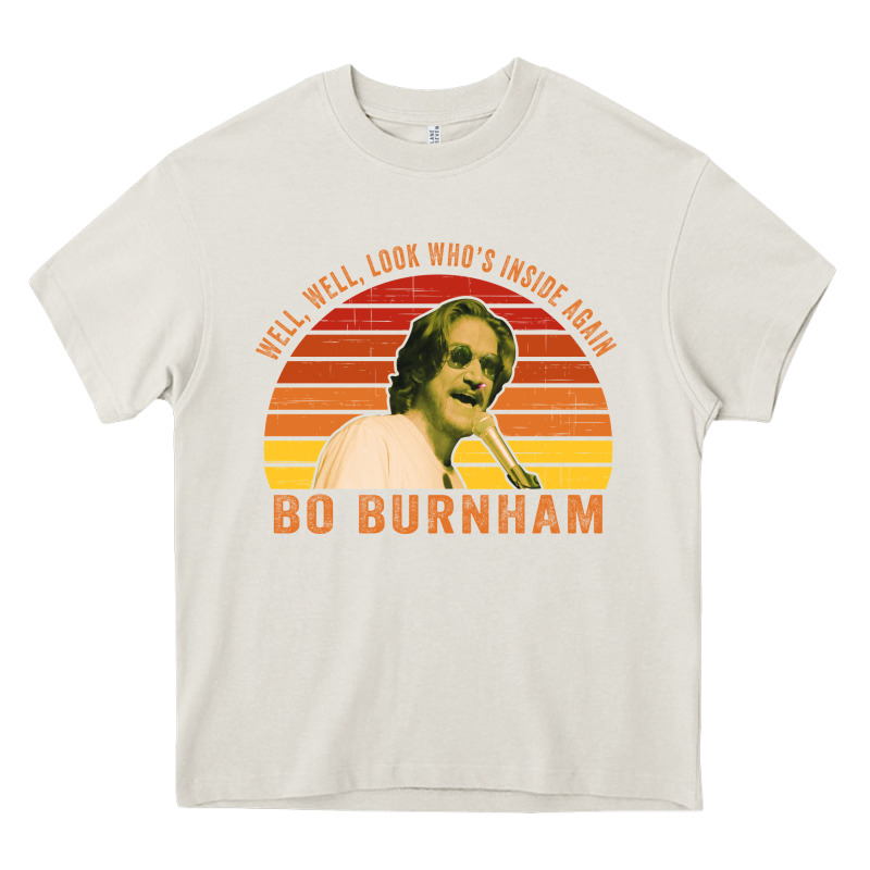 Bo Burnham T-shirt, Well, Well. Look Who's Inside Again Heavy Core Tee by artisFamous | Teevron