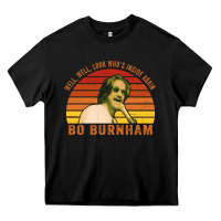 Black Bo Burnham T-shirt, Well, Well. Look Who's Inside Again Heavy Core Tee - artisFamous