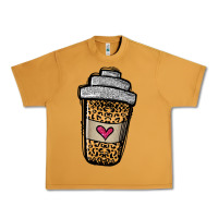 Peanut Butter leopard glitter coffee cup Urban Heavy Tee - Jasminsmagicworld