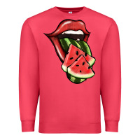 Cardinal Watermelon Tongue Premium Sweatshirt - Jasminsmagicworld