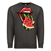 Smoke Watermelon Tongue Premium Sweatshirt - Jasminsmagicworld
