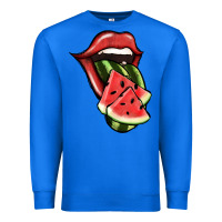 True Royal Watermelon Tongue Premium Sweatshirt - Jasminsmagicworld