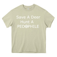 Mossy save a deer   hunt a pedophil Heavy Core Tee - artisFamous