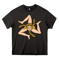 Sicilian Triskelion Heavy Core Tee | Teevron