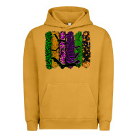 Pigment Peanut Butter halloween brushstroke Urban Hoodie - RanaPortraitStore