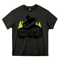Asphalt snowmobile throttle Heavy Core Tee - artisFamous