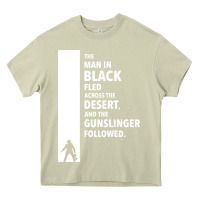 Mossy the man in black fled across the desert Heavy Core Tee - artisFamous