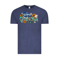 Vintage Denim boy grandma Vintage Tee - CowhideDigitalArt