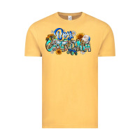 Vintage Mustard boy grandma Vintage Tee - CowhideDigitalArt