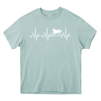 Arona heartbeat recumbent bicycle bike cyclist biking Heavy Core Tee - artisFamous