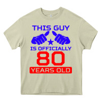 Mossy this guy is 80 years funny 80th birthday Heavy Core Tee - artisFamous
