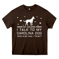 Chocolate Brown carolina dog Heavy Core Tee - artisFamous