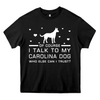 Black carolina dog Heavy Core Tee - artisFamous