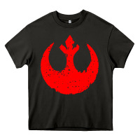 Distressed Rebel Alliance Symbol Heavy Core Tee | Teevron