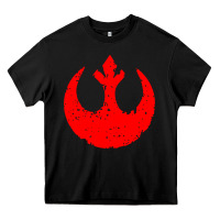 Black distressed rebel alliance symbol Heavy Core Tee - artisFamous