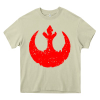 Mossy distressed rebel alliance symbol Heavy Core Tee - artisFamous