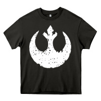 Asphalt distressed rebel alliance symbol Heavy Core Tee - artisFamous
