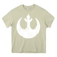 Mossy distressed rebel alliance symbol Heavy Core Tee - artisFamous
