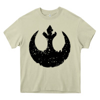 Mossy distressed rebel alliance symbol Heavy Core Tee - artisFamous