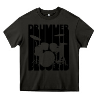 Asphalt vintage retro drummer Heavy Core Tee - artisFamous