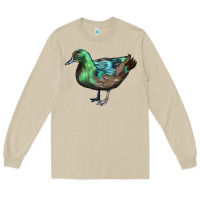 Mushroom Cayuga Duck Long Sleeve Tee - LillyAllenDesigns