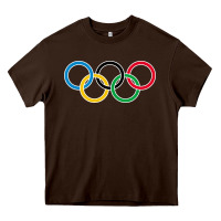 Olympic Rings Heavy Core Tee | Teevron