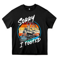 Black sorry i tooted Heavy Core Tee - artisFamous