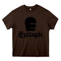 Chocolate Brown Epitaph Records Heavy Core Tee - artisFamous