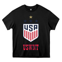 Black uswnt unisex Heavy Core Tee - artisFamous