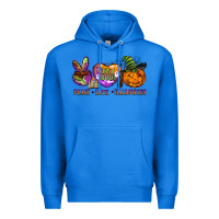 True Royal peace love halloween Premium Hoodie - BarkalooDesign