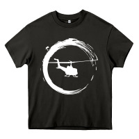 Asphalt helicopter Heavy Core Tee - artisFamous