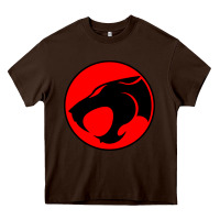 Chocolate Brown thundercats cool Heavy Core Tee - artisFamous