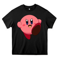 Black Kirby's Adventure Heavy Core Tee - artisFamous