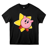 Black Kirby's Adventure Heavy Core Tee - artisFamous