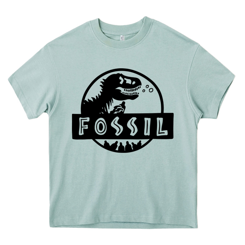 Fossil Dinosaur  Wild Life Heavy Core Tee by artisFamous | Teevron