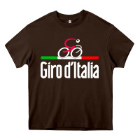 Chocolate Brown giro d'italia Heavy Core Tee - artisFamous